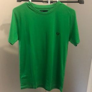 Fred Perry Men’s Green Tee Shirt Short Sleeves - Size S
